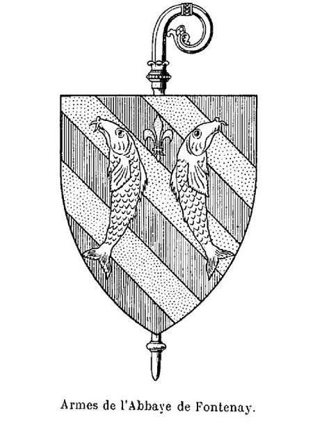 Armes del'abbaye de Fontenay