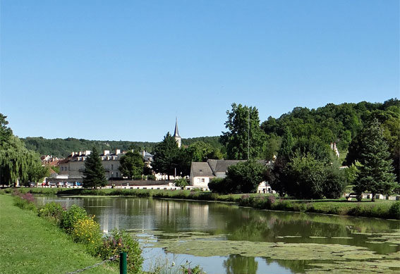 l'étang communal d'Ancy-le-Franc