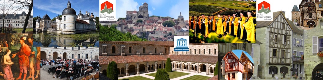 Bienvenue en Bourgogne gites, circuits touristiques, œnotourisme
